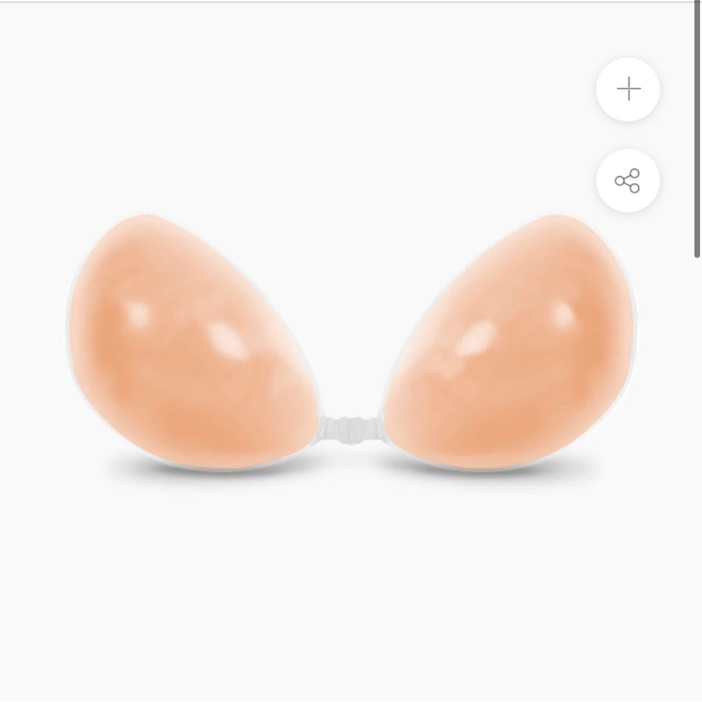 NWT NUBRA ORIGINAL SILICONE BRA